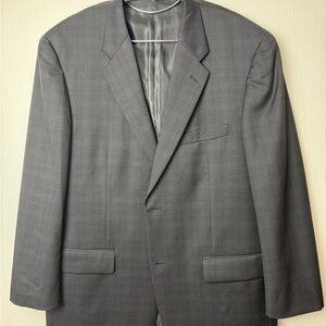 Tasso Elba Gray Sport Coat with Notched Lapels